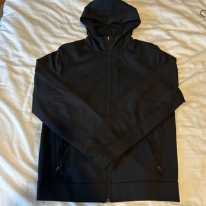 Lululemon City Sweat Full Zip Black Medium Fleece Interior